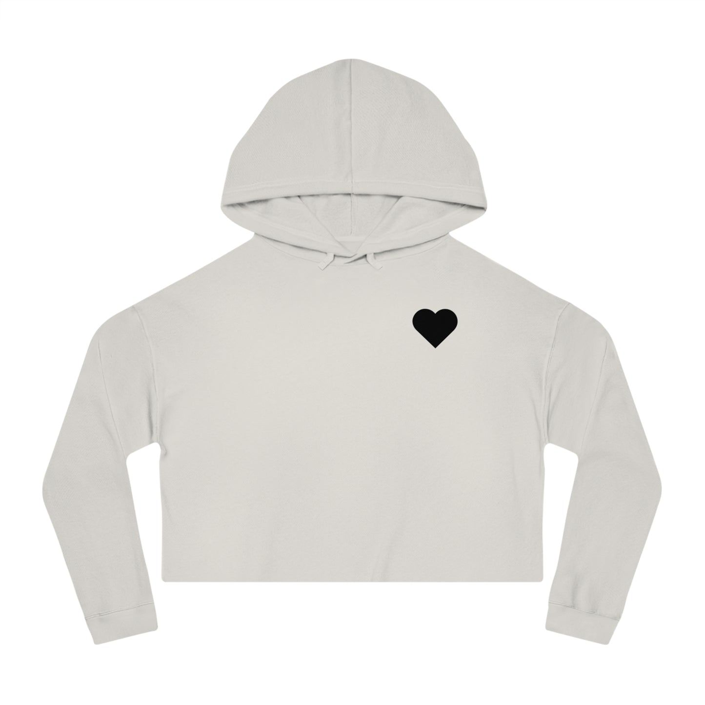 I Love Riding With Friends Women’s Cropped Hooded Sweatshirt