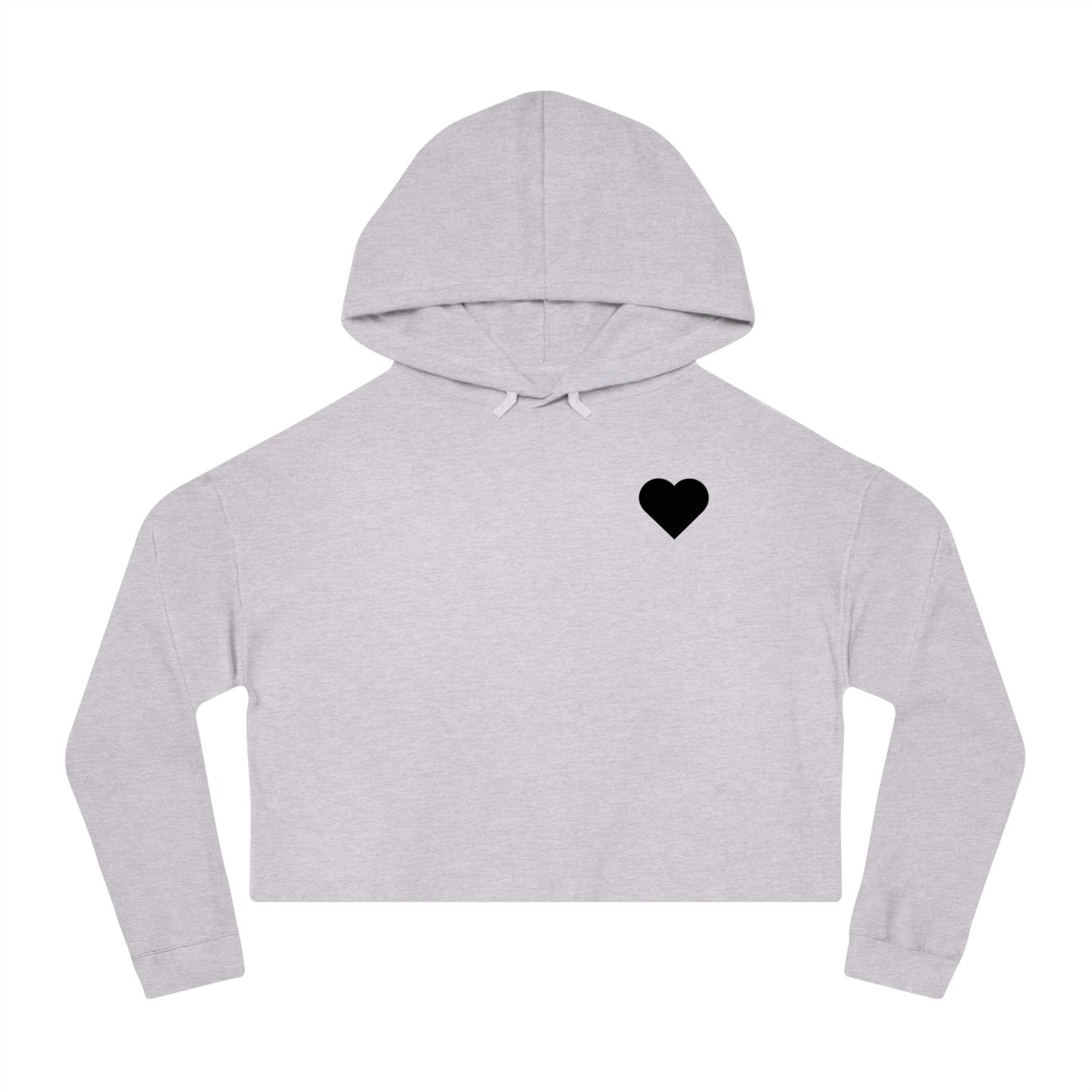 I Love Riding With Friends Women’s Cropped Hooded Sweatshirt