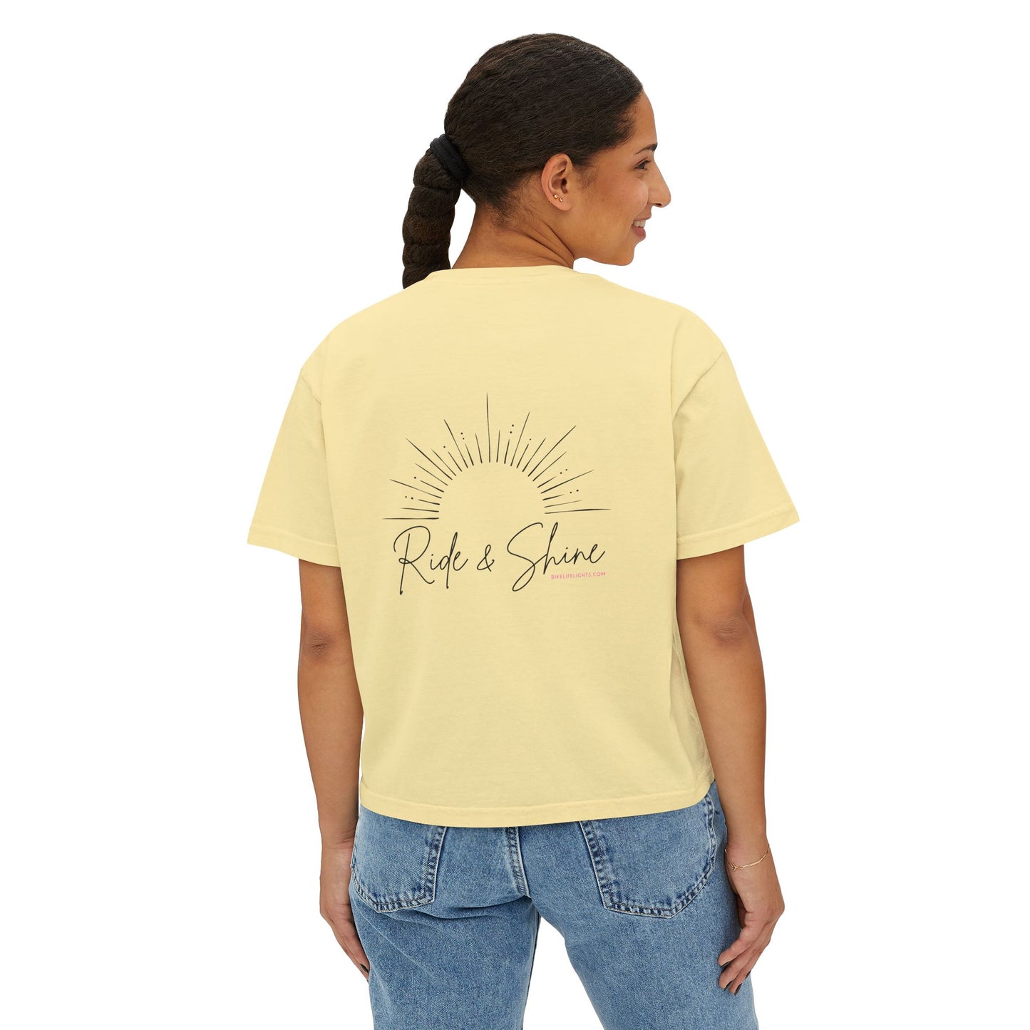 Ride and Shine Women's Boxy Tee