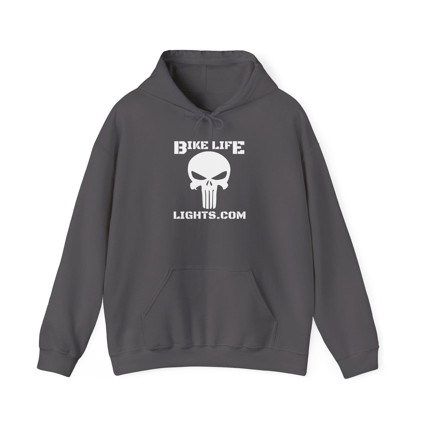 Unisex Heavy Blend™ Hooded Sweatshirt - Bike Life Lights - Punisher!