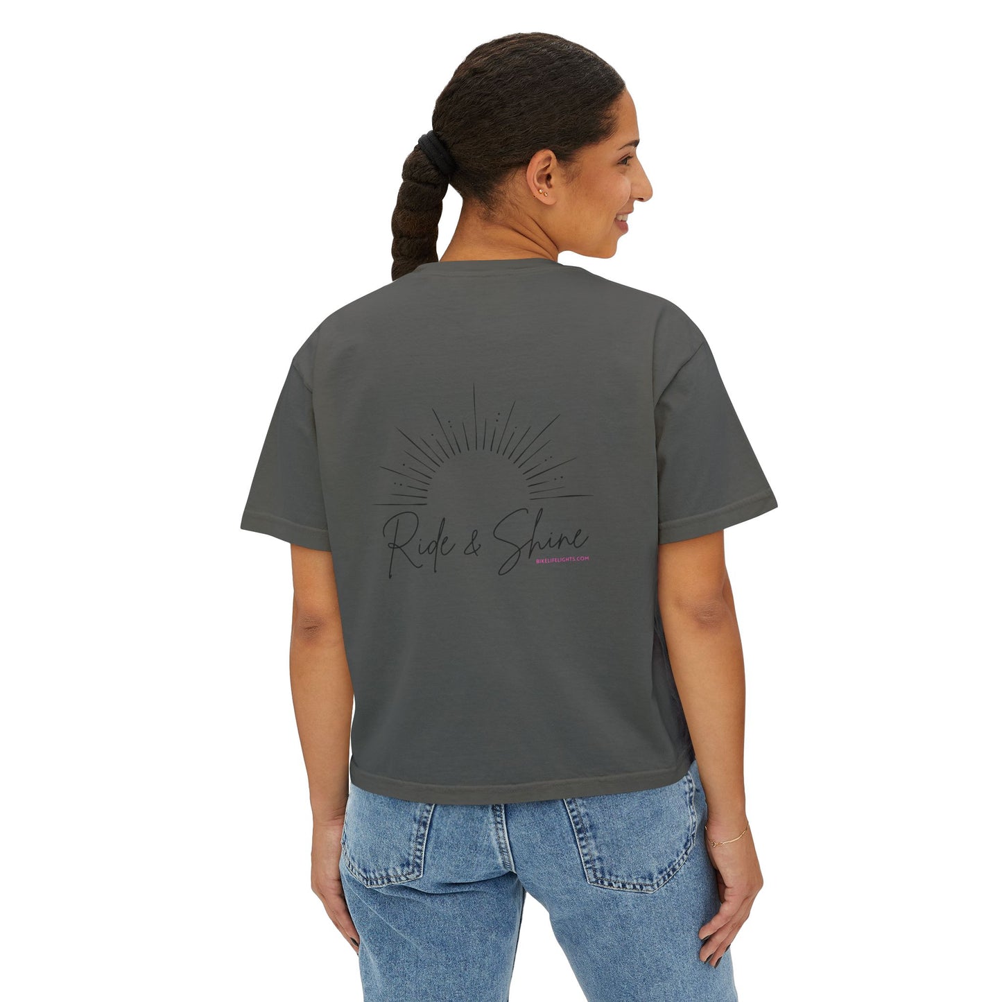 Ride and Shine Women's Boxy Tee