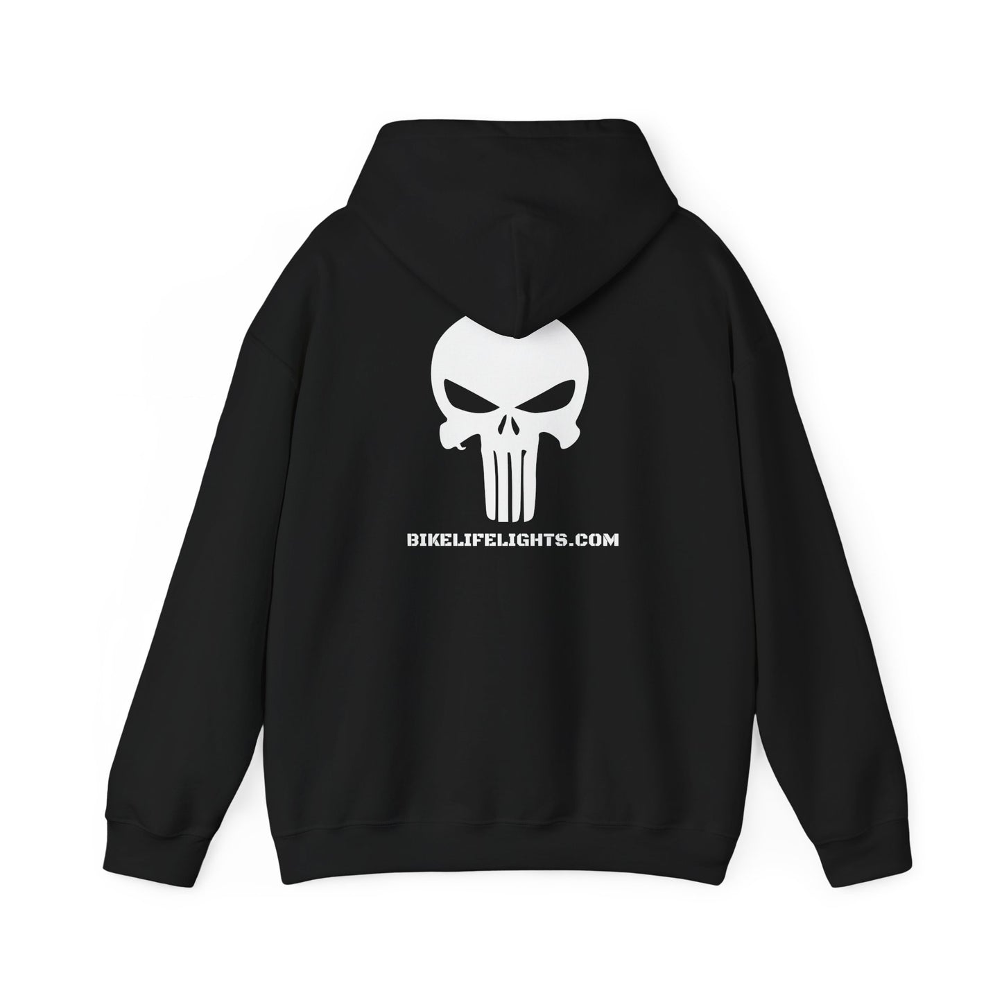 Unisex Heavy Blend™ Hooded Sweatshirt - Bike Life Lights - Punisher!