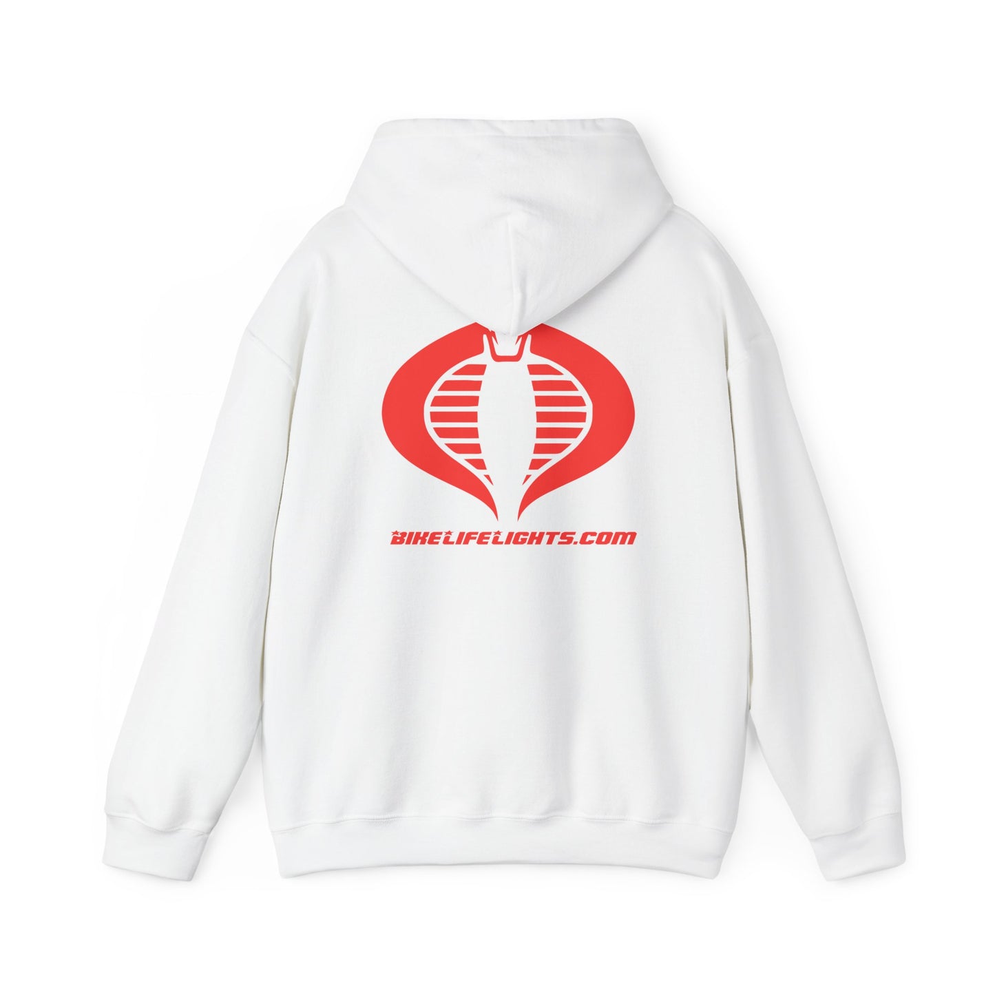 Unisex Heavy Blend™ Hooded Sweatshirt - Bike Life Lights - Cobra!