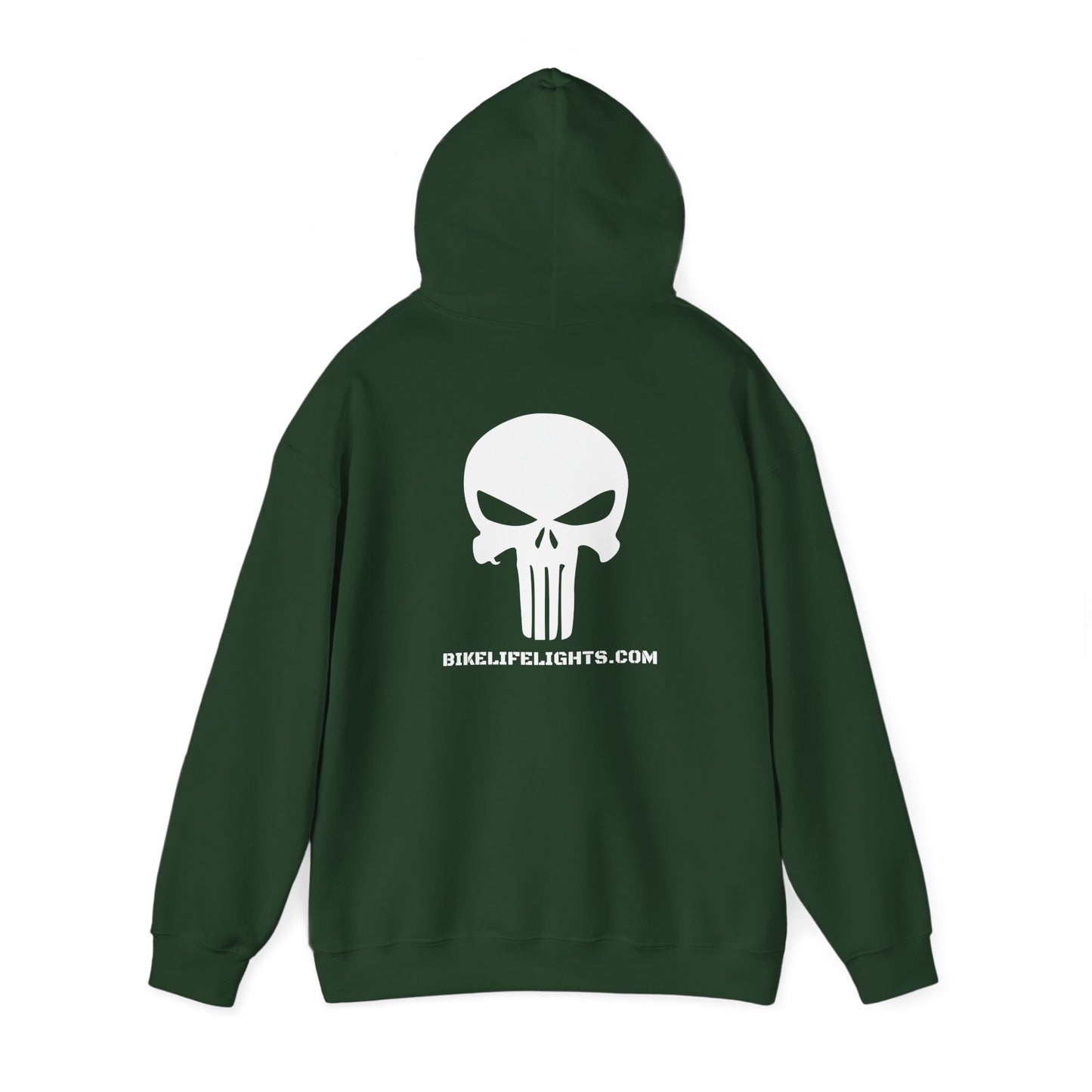 Unisex Heavy Blend™ Hooded Sweatshirt - Bike Life Lights - Punisher!