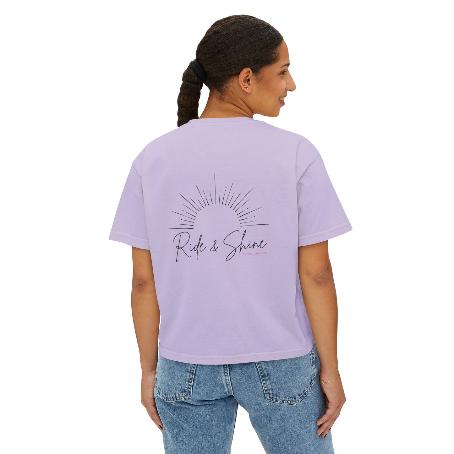 Ride and Shine Women's Boxy Tee