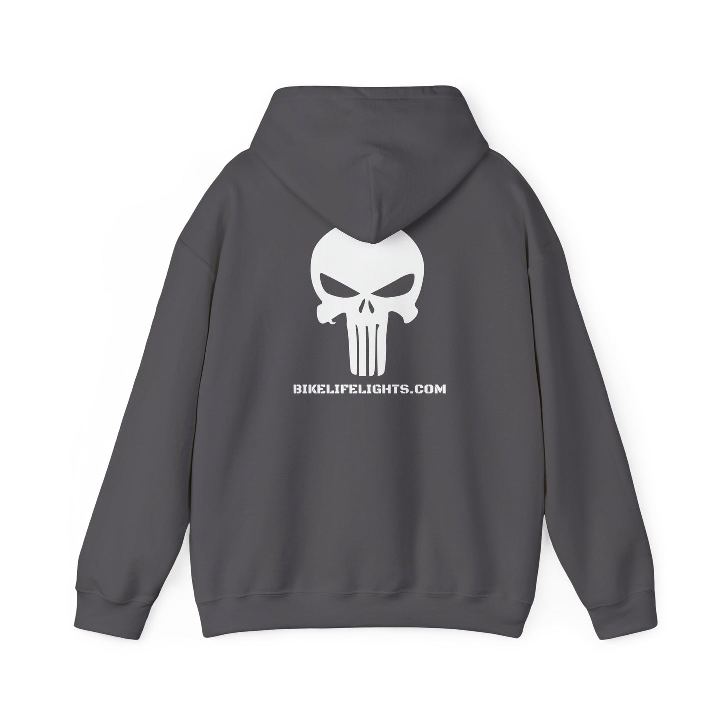 Unisex Heavy Blend™ Hooded Sweatshirt - Bike Life Lights - Punisher!