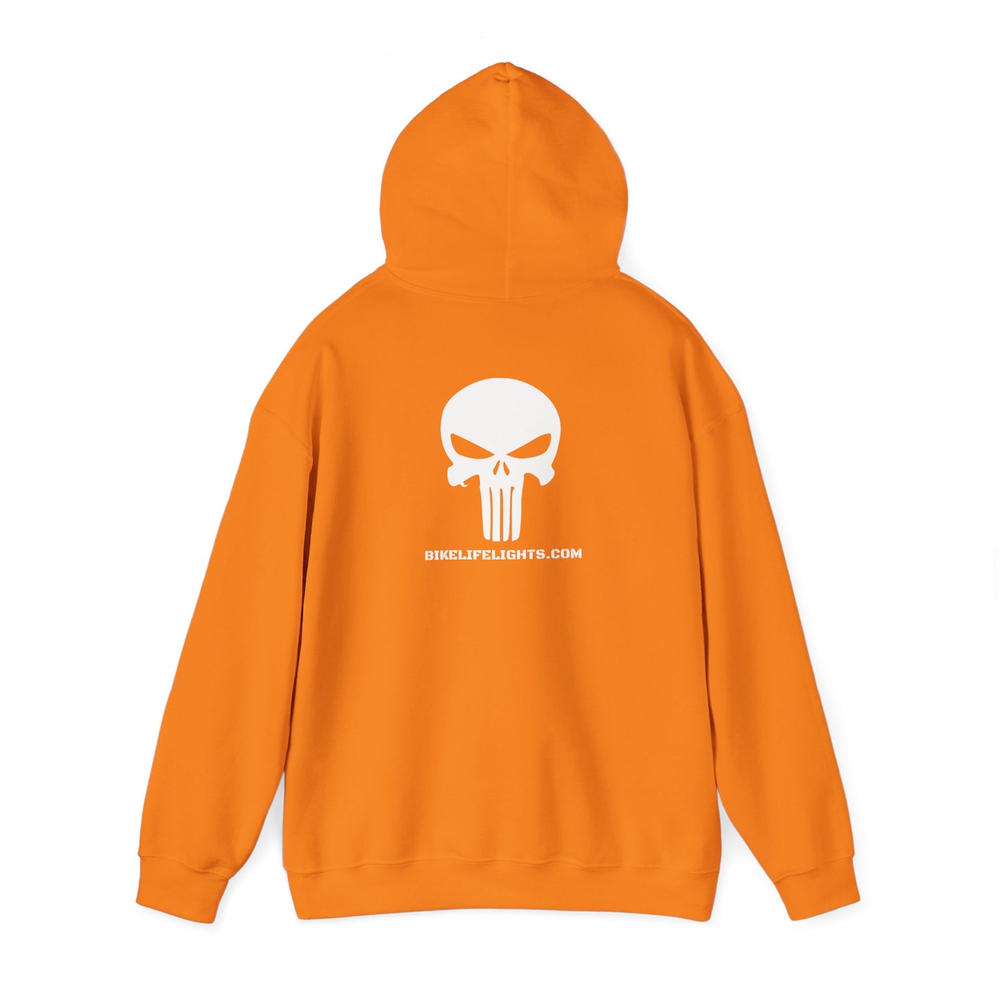 Unisex Heavy Blend™ Hooded Sweatshirt - Bike Life Lights - Punisher!