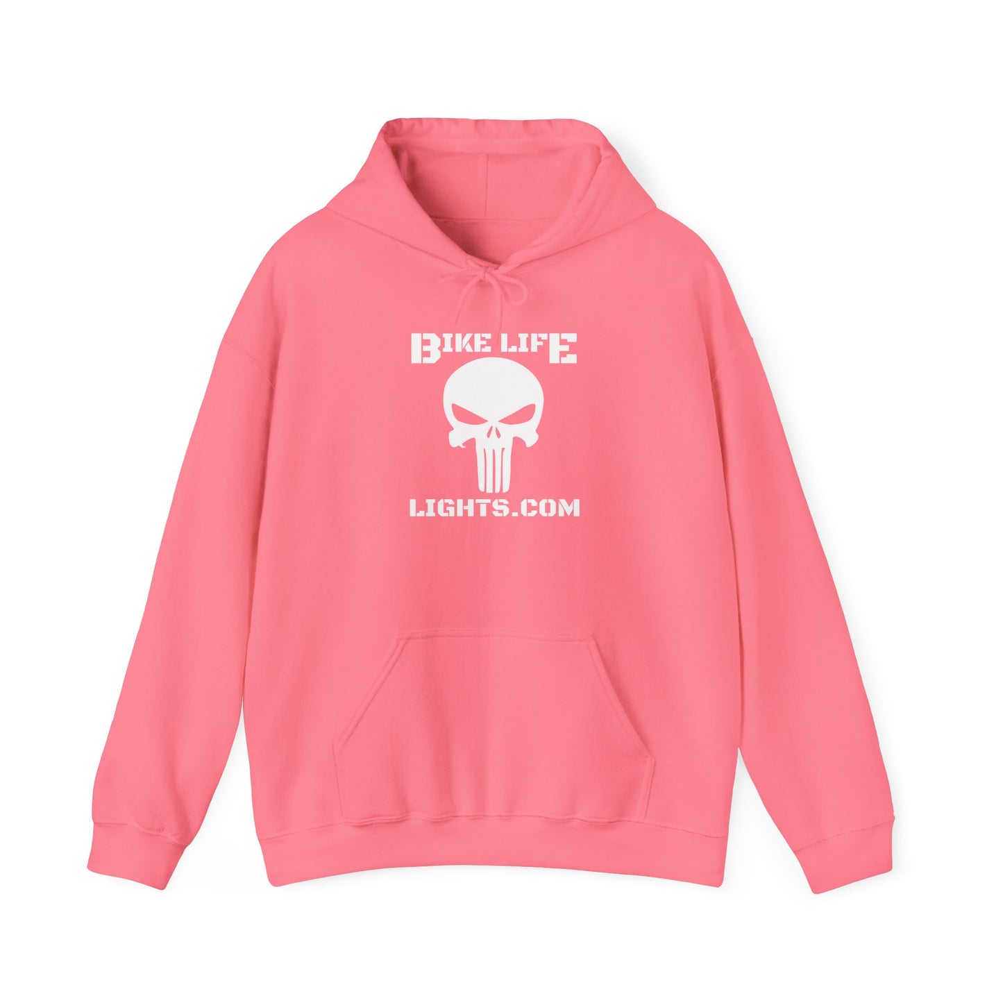 Unisex Heavy Blend™ Hooded Sweatshirt - Bike Life Lights - Punisher!