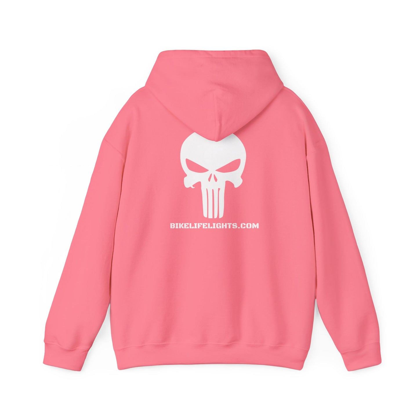 Unisex Heavy Blend™ Hooded Sweatshirt - Bike Life Lights - Punisher!