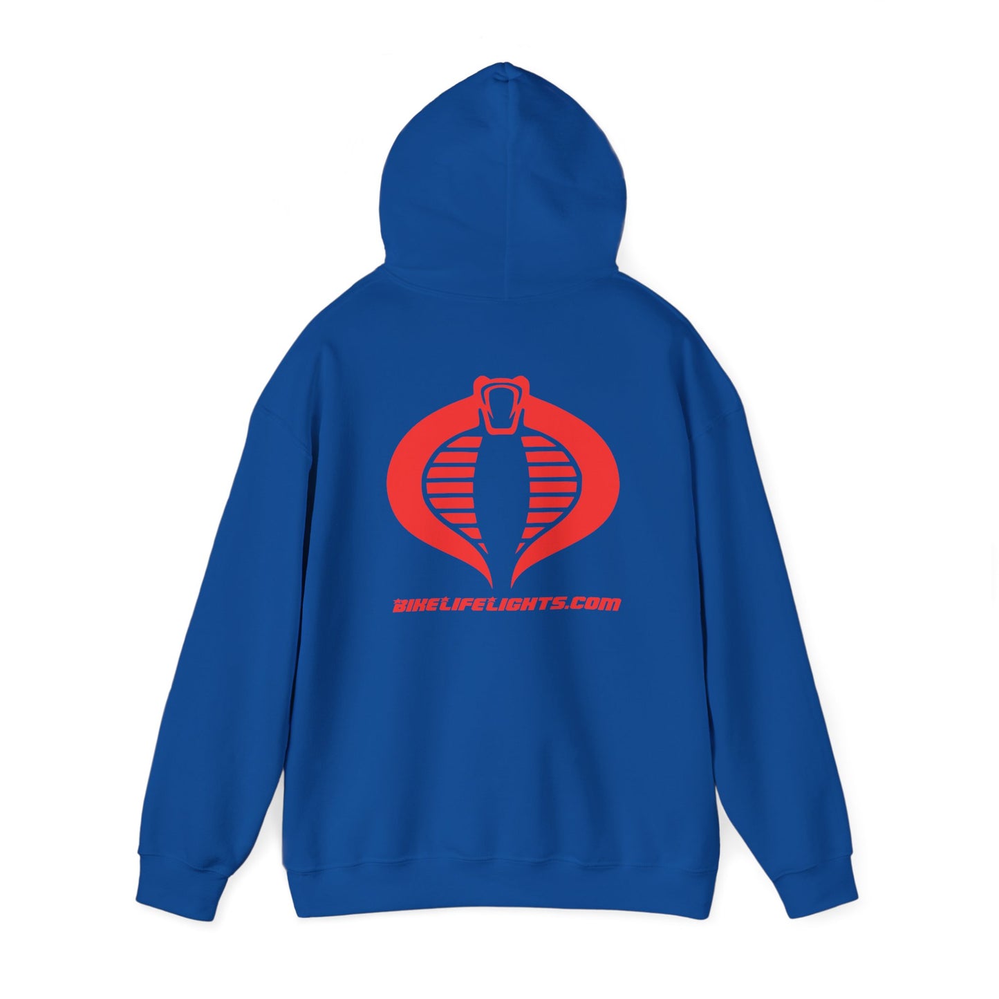 Unisex Heavy Blend™ Hooded Sweatshirt - Bike Life Lights - Cobra!