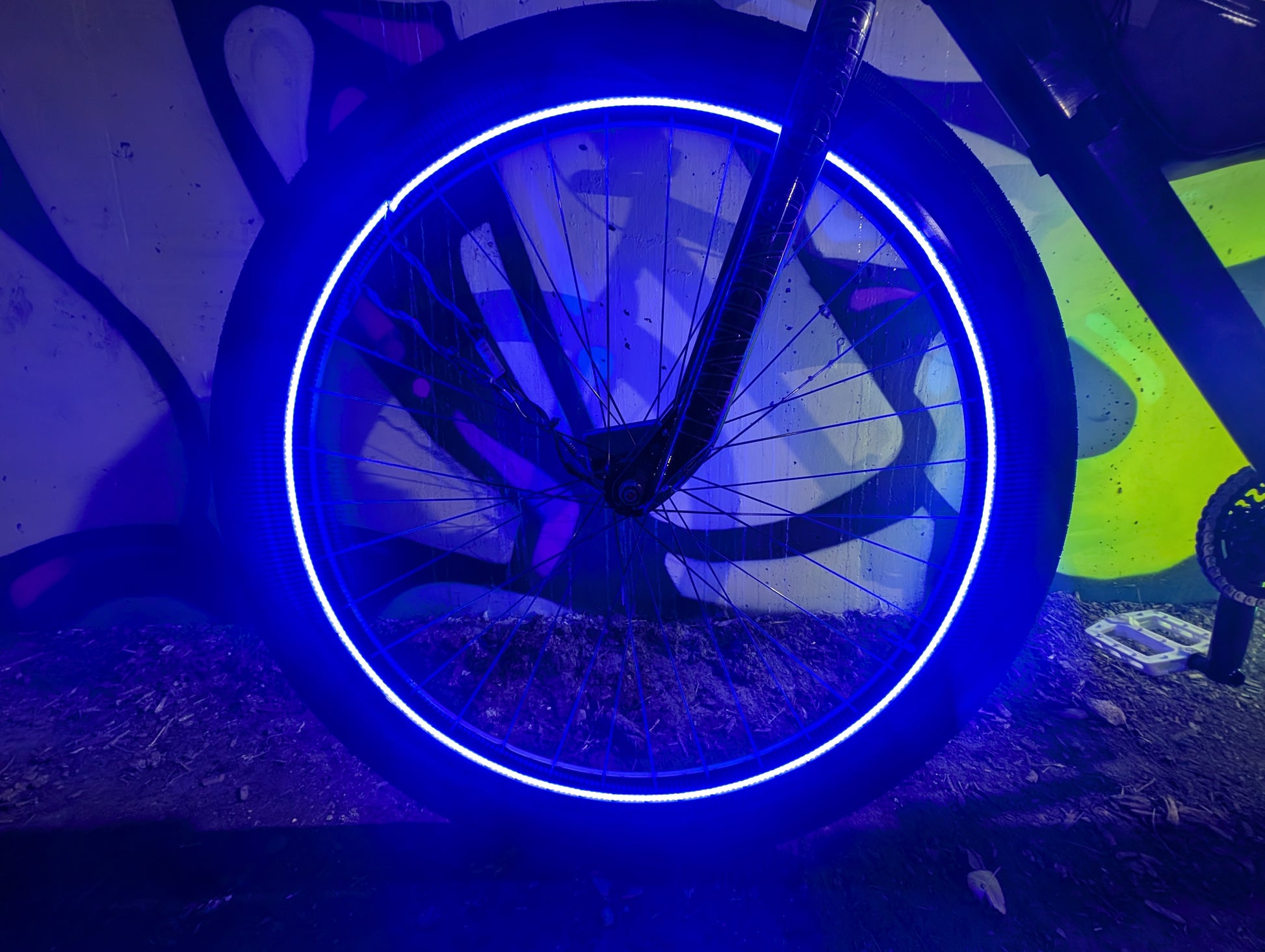 bike light blue