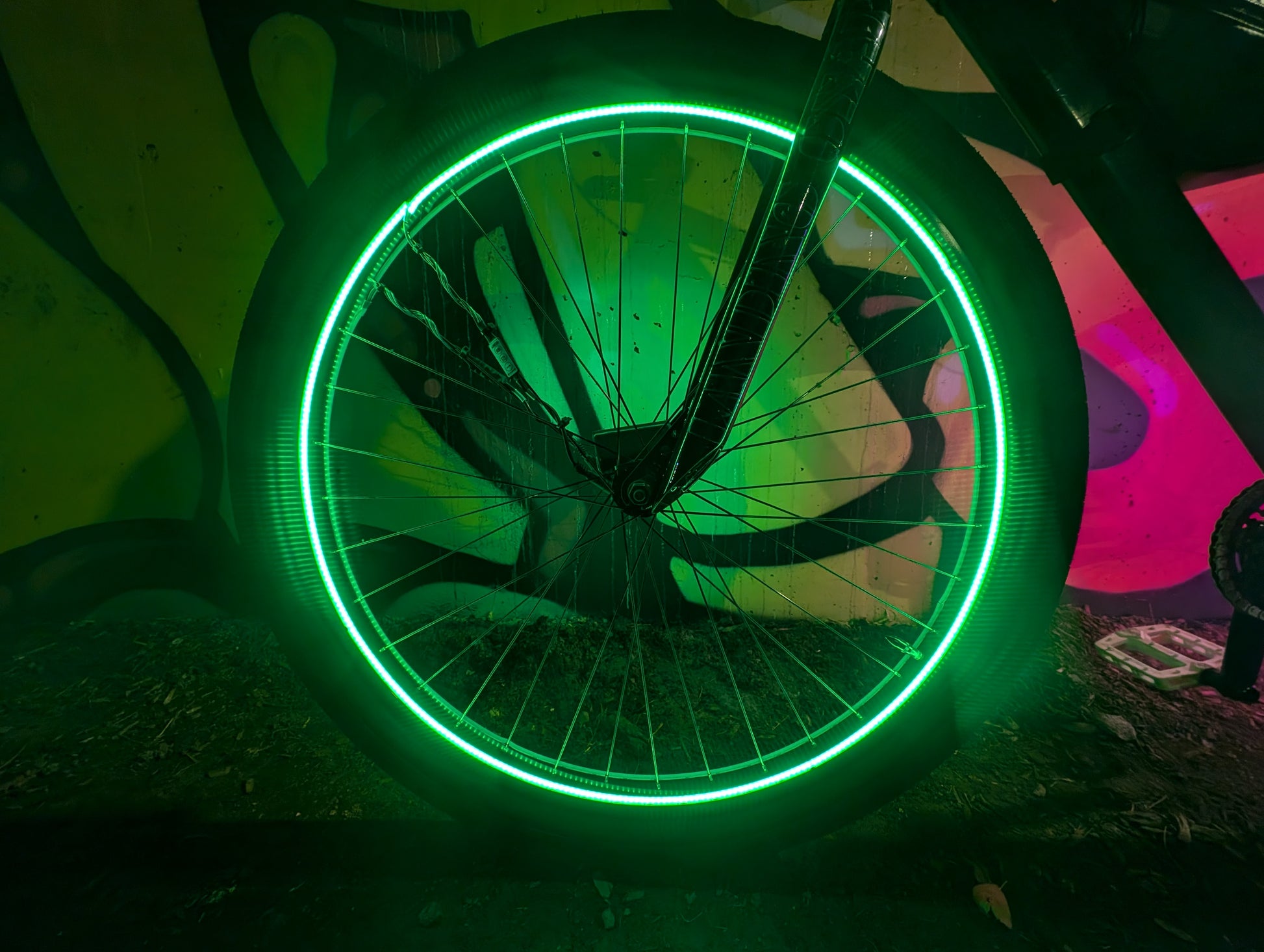 bike light green