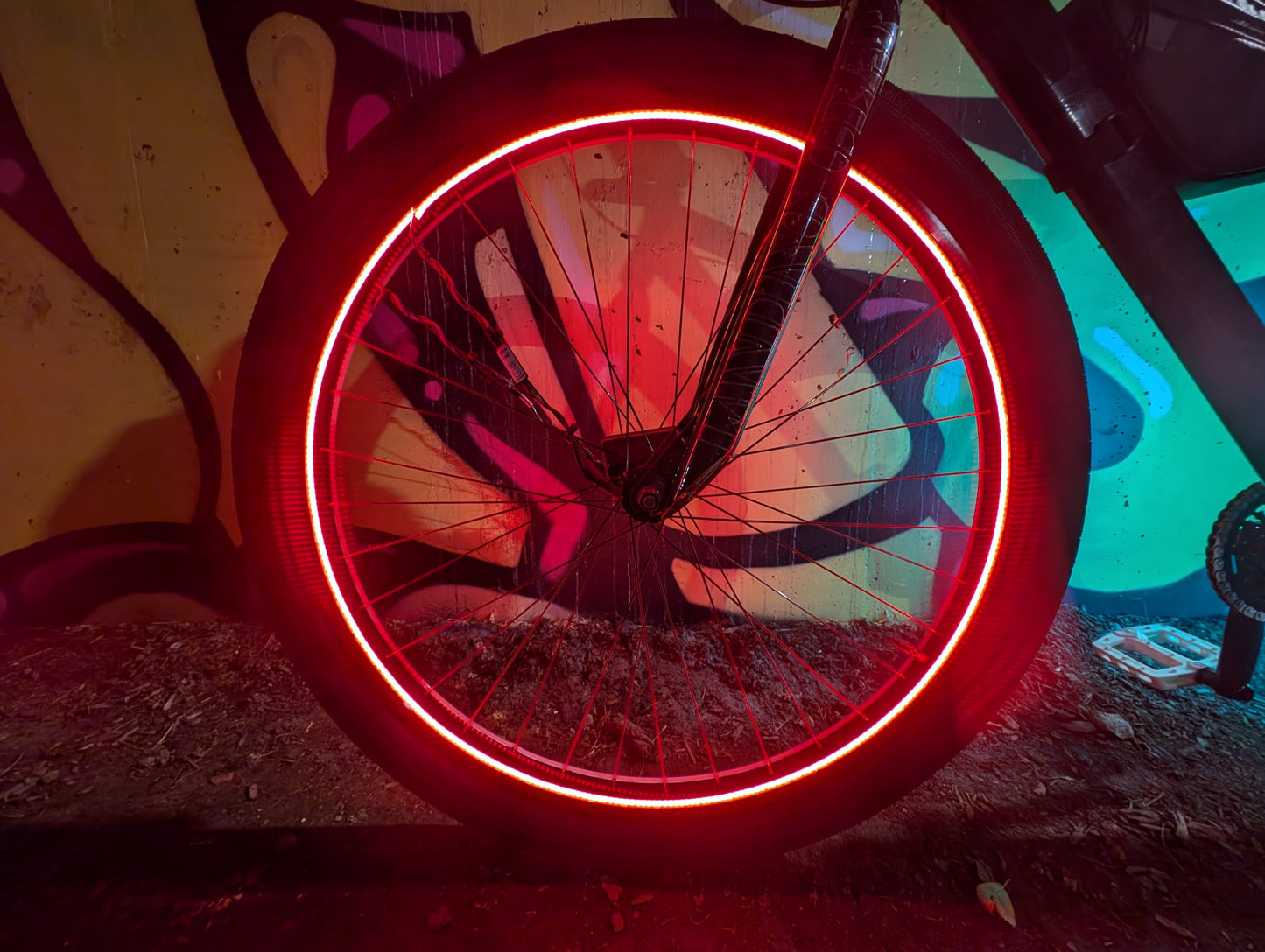 bike light red